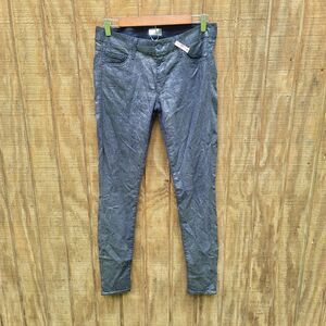 Mother THE LOOKER Stone Blue Glimmer Jeans Womens Size 29